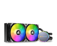 Sharkoon S70 ARGB AIO 240 2x120mm 4044951037995 - 1370214 - zdjęcie 4